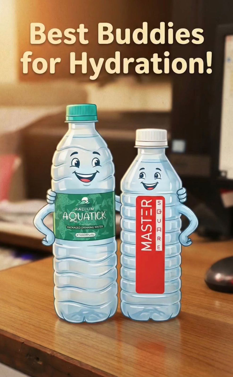 Radium Aquatick bottles